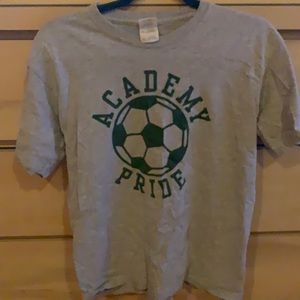 Grey Soccer T-Shirt
